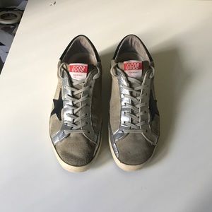 Golden Goose Men’s Super Star Sz 43 Suede Tan